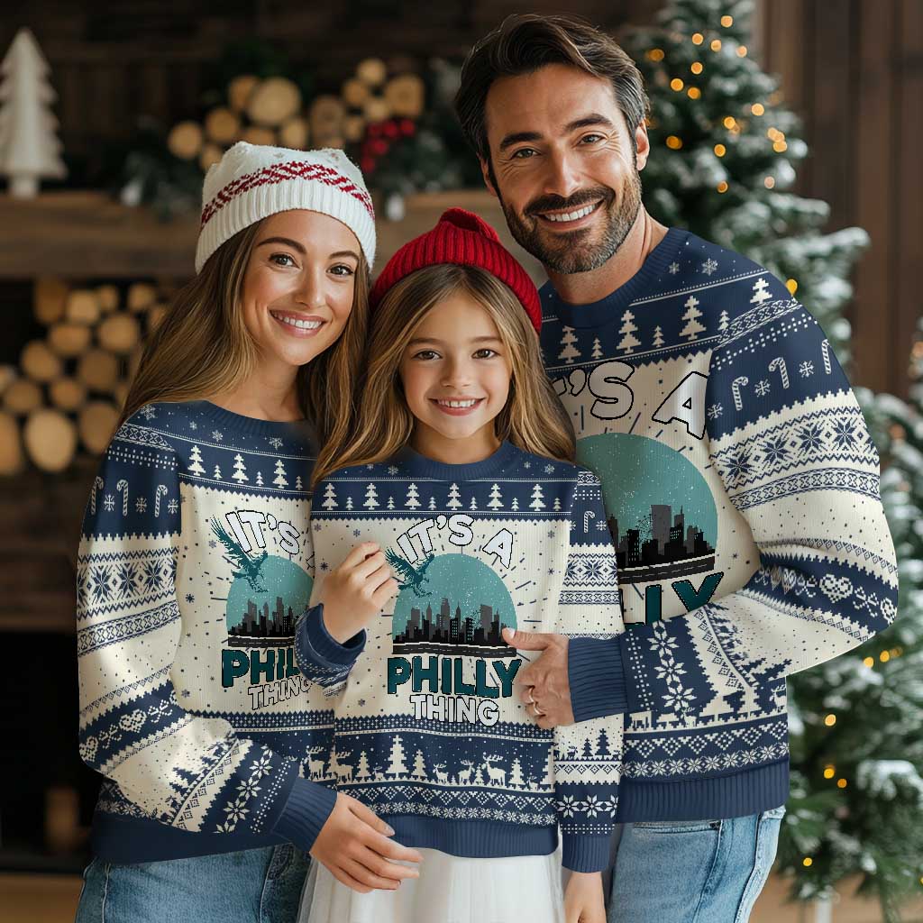 Philadelphia Spirit Knitted Sweatshirt It's A Philly Thing