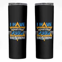 Funny Passover Skinny Tumbler Funny I Have More Than Four Questions  Passover Kids