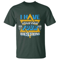 Funny Passover T Shirt Funny I Have More Than Four Questions  Passover Kids