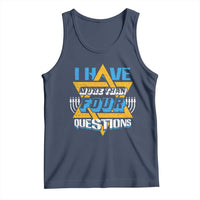 Funny Passover Tank Top Funny I Have More Than Four Questions  Passover Kids