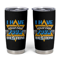 Funny Passover Tumbler Cup Funny I Have More Than Four Questions  Passover Kids