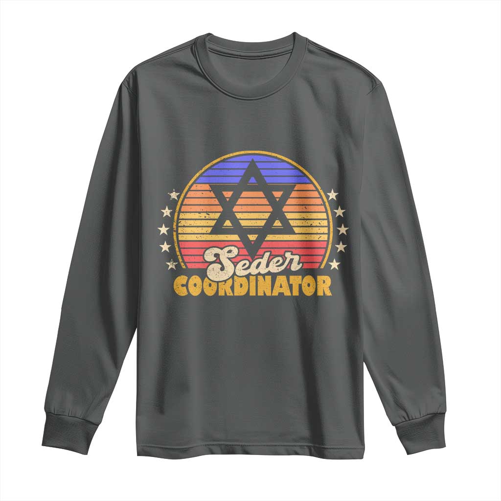Funny Passover Long Sleeve Shirt Seder Coordinator Jewish Passover Leader