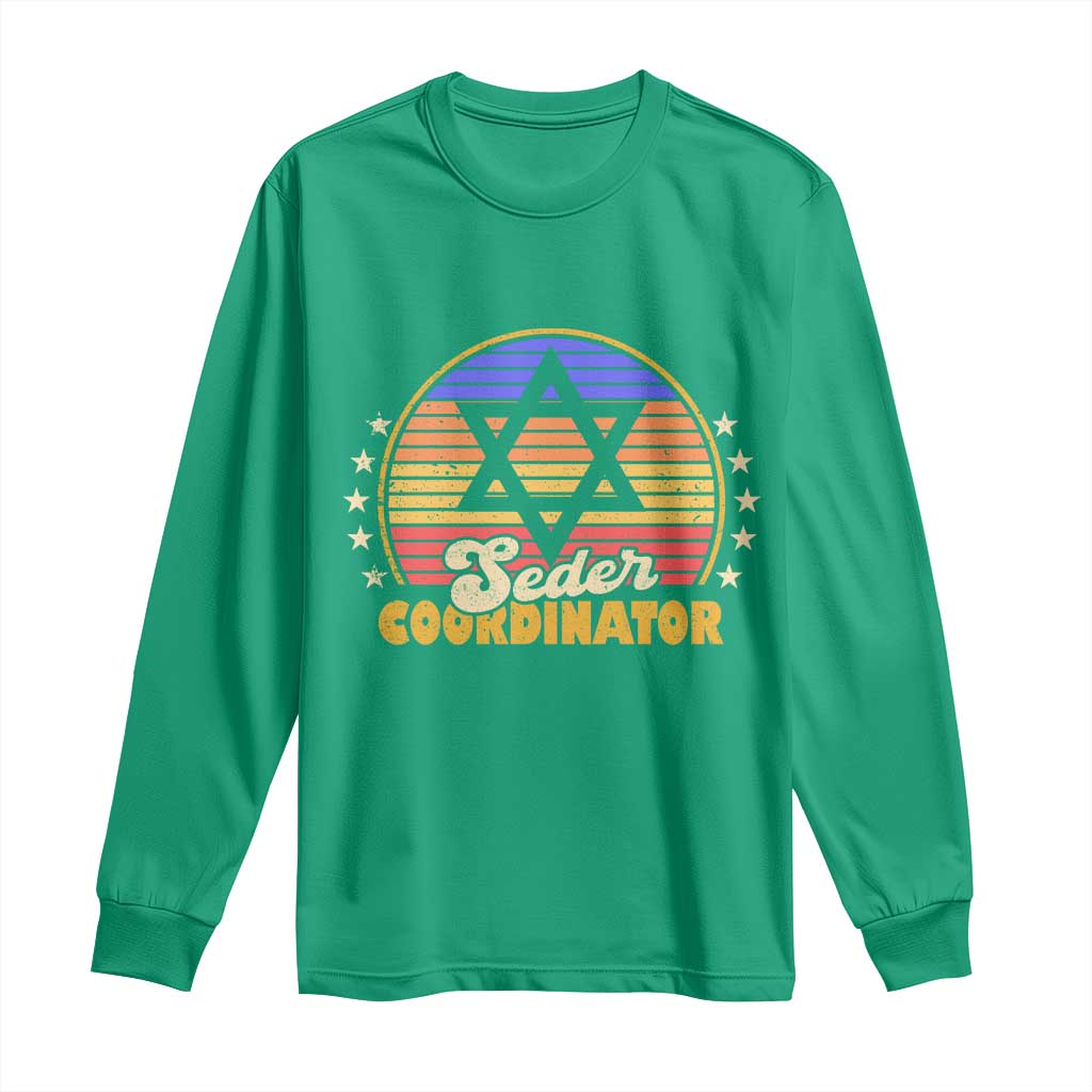 Funny Passover Long Sleeve Shirt Seder Coordinator Jewish Passover Leader