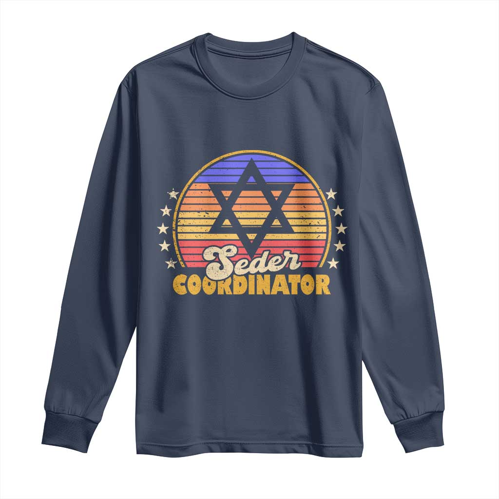 Funny Passover Long Sleeve Shirt Seder Coordinator Jewish Passover Leader