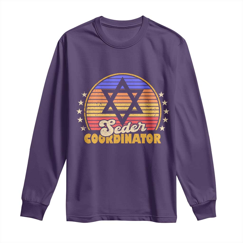 Funny Passover Long Sleeve Shirt Seder Coordinator Jewish Passover Leader