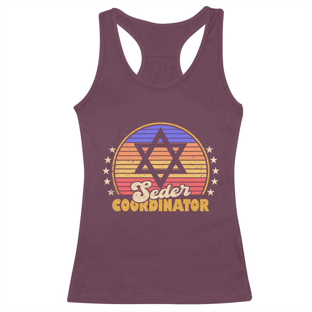 Funny Passover Racerback Tank Top Seder Coordinator Jewish Passover Leader