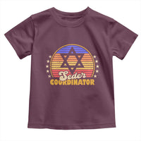 Funny Passover Toddler T Shirt Seder Coordinator Jewish Passover Leader