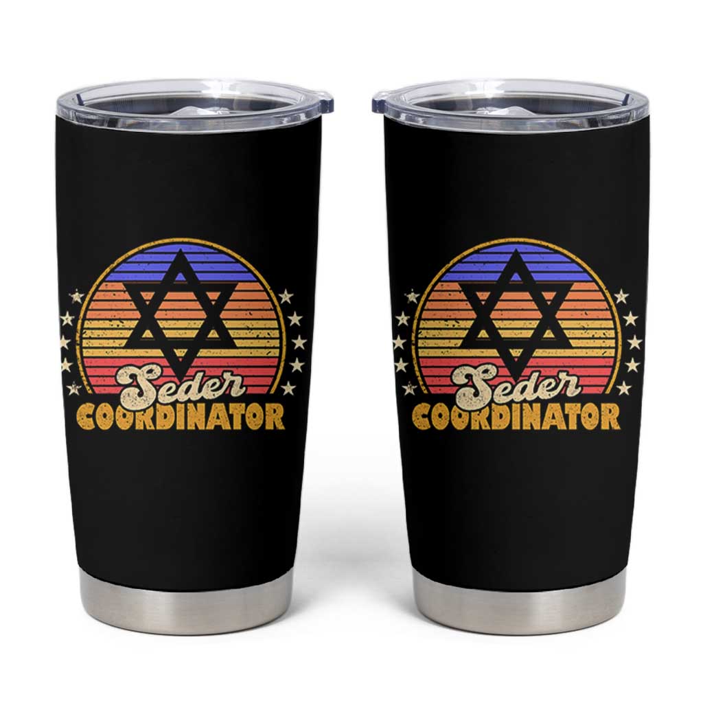Funny Passover Tumbler Cup Seder Coordinator Jewish Passover Leader