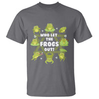 Funny Passover T Shirt Who Let the Frogs Out  Jewish Seder Fami
