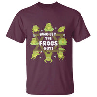 Funny Passover T Shirt Who Let the Frogs Out  Jewish Seder Fami