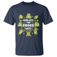 Funny Passover T Shirt Who Let the Frogs Out  Jewish Seder Fami