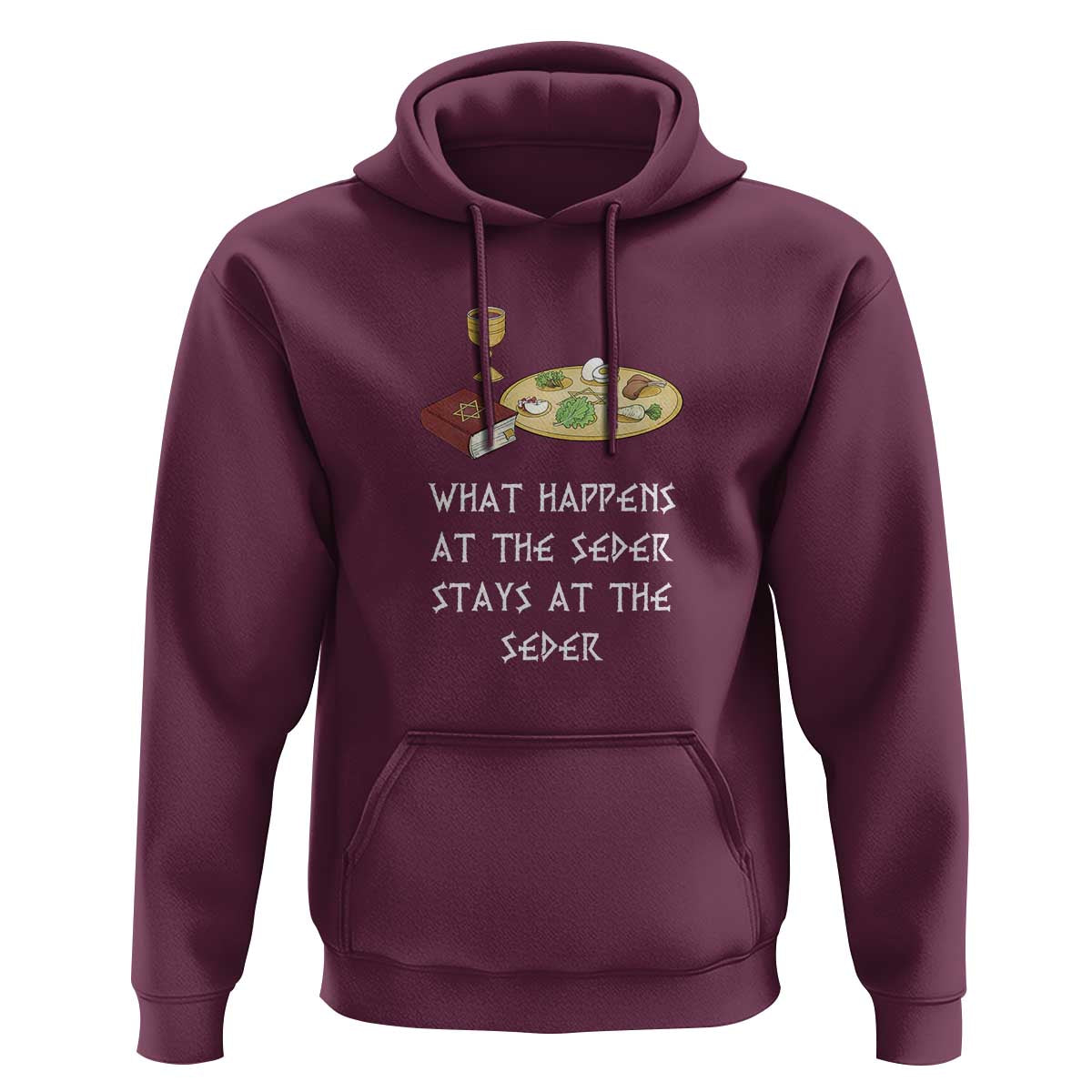 Funny Passover Seder Hoodie What Happens At The Seder Stays At The Seder Jewish Holiday