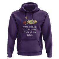 Funny Passover Seder Hoodie What Happens At The Seder Stays At The Seder Jewish Holiday