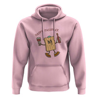 Happy Passover Matzah Drinking Hoodie Wine and Matzo Matzatarian Funny Pesach Jewish
