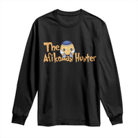 Funny Passover Long Sleeve Shirt Afikoman Hunter Jewish Family Seder Matzah