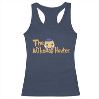 Funny Passover Racerback Tank Top Afikoman Hunter Jewish Family Seder Matzah
