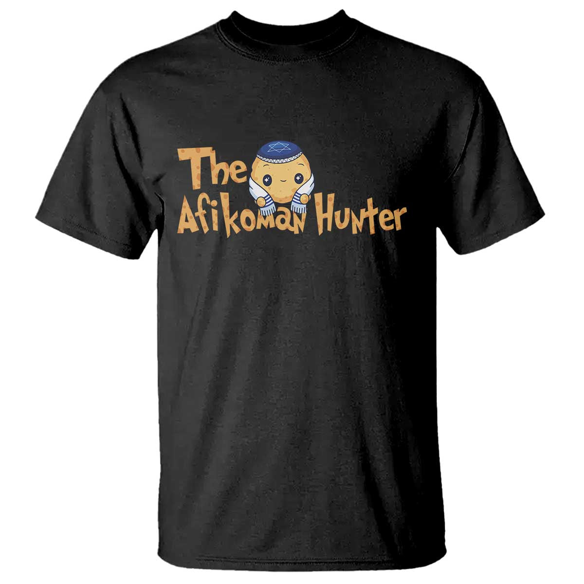 Funny Passover T Shirt Afikoman Hunter Jewish Family Seder Matzah