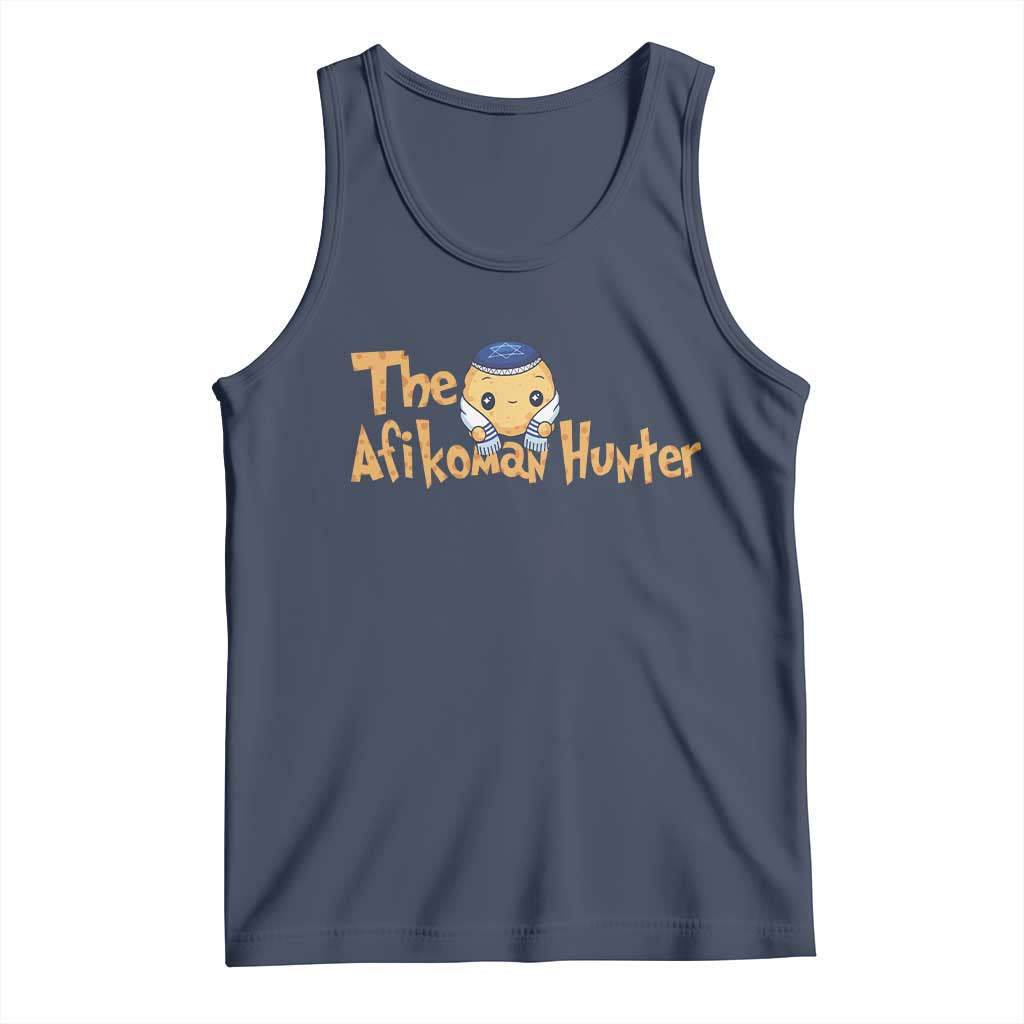Funny Passover Tank Top Afikoman Hunter Jewish Family Seder Matzah