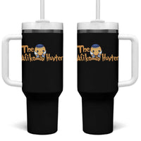 Funny Passover Tumbler With Handle Afikoman Hunter Jewish Family Seder Matzah