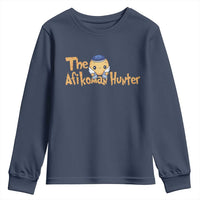 Funny Passover Youth Sweatshirt Afikoman Hunter Jewish Family Seder Matzah