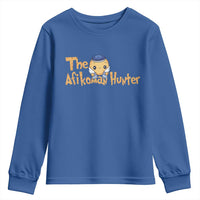 Funny Passover Youth Sweatshirt Afikoman Hunter Jewish Family Seder Matzah