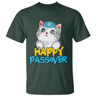 Happy Passover Cute Cat T Shirt Seder Jewish Pesach