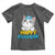 Happy Passover Cute Cat Toddler T Shirt Seder Jewish Pesach