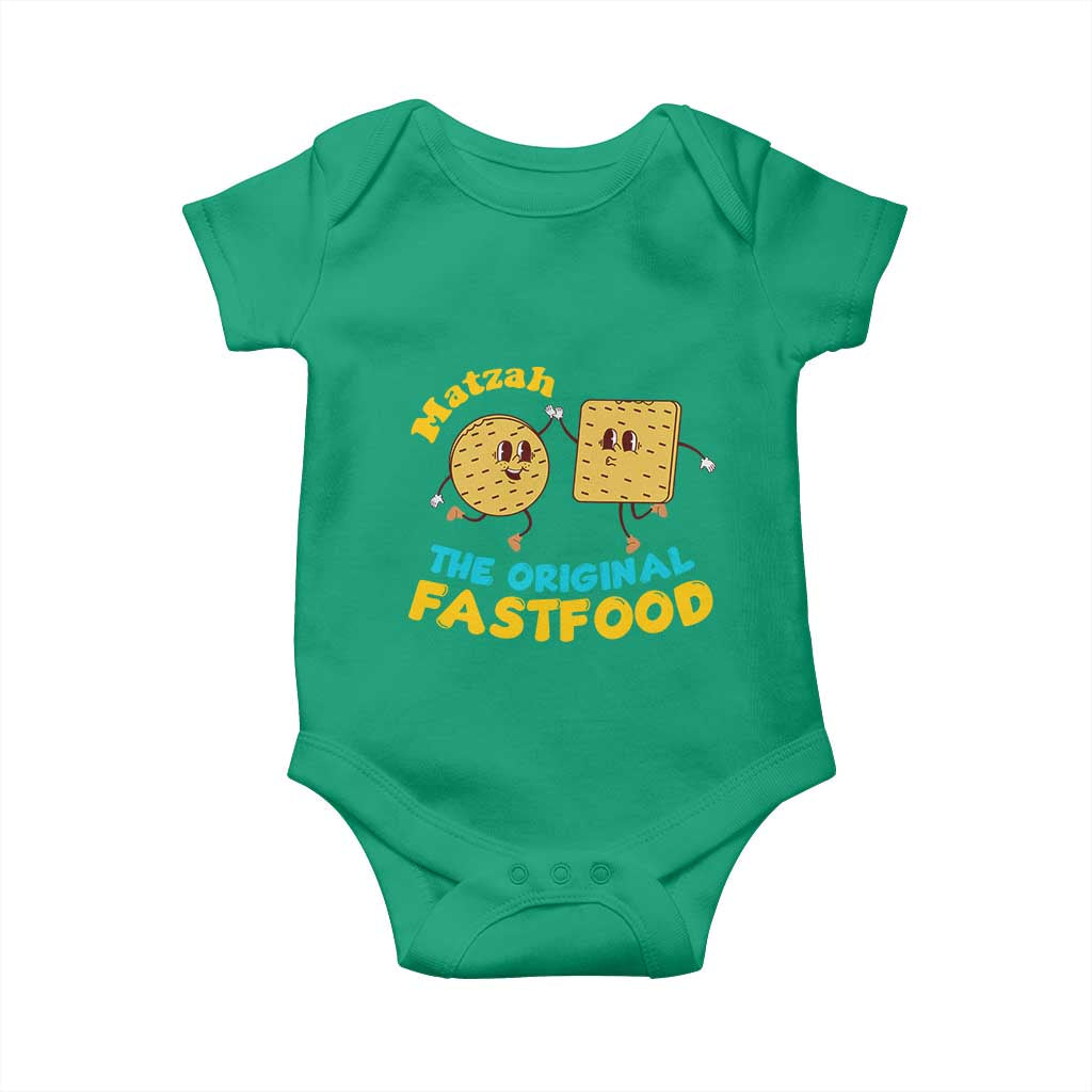 Funny Passover Matzah Baby Onesie The Original Fast Food Seder Jewish