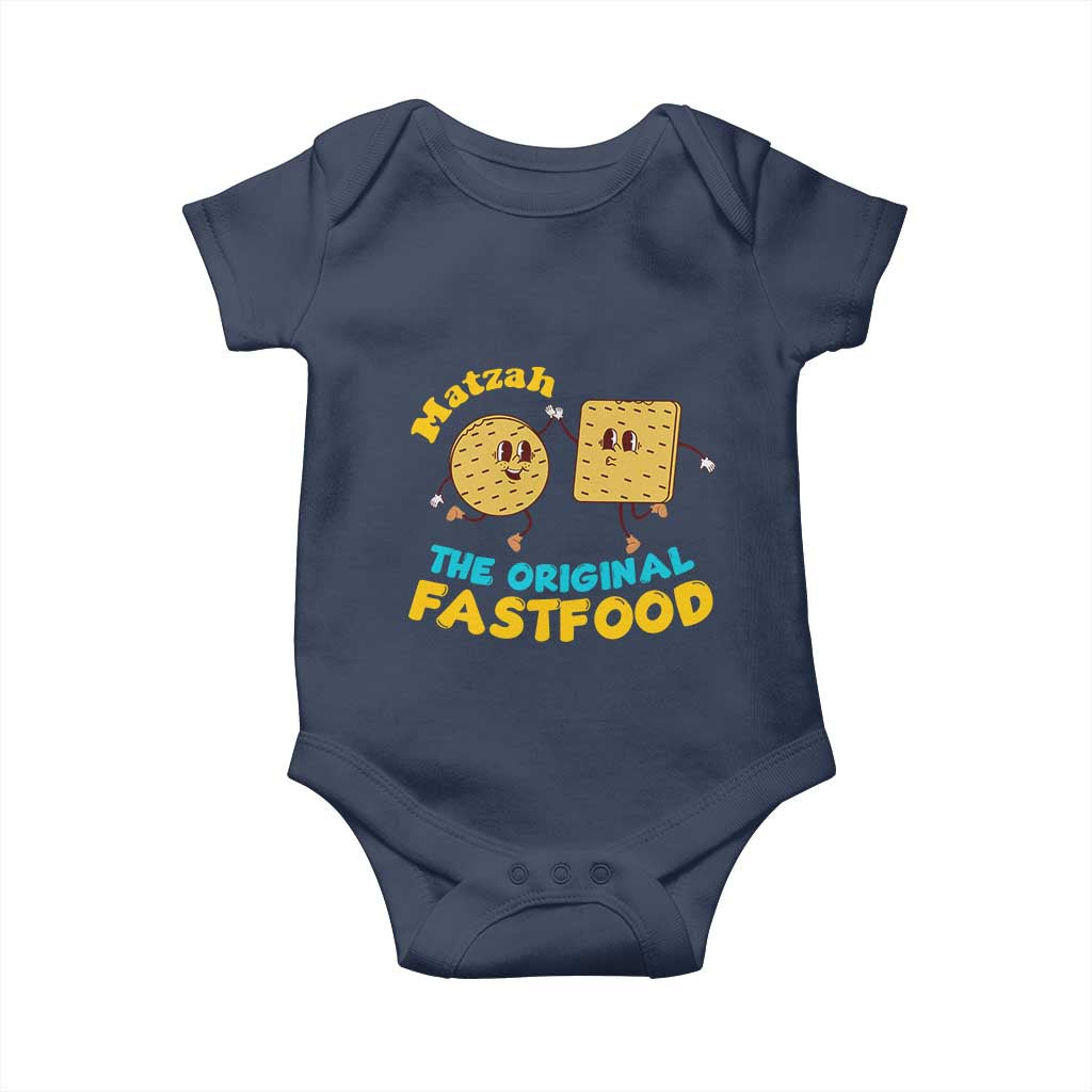 Funny Passover Matzah Baby Onesie The Original Fast Food Seder Jewish