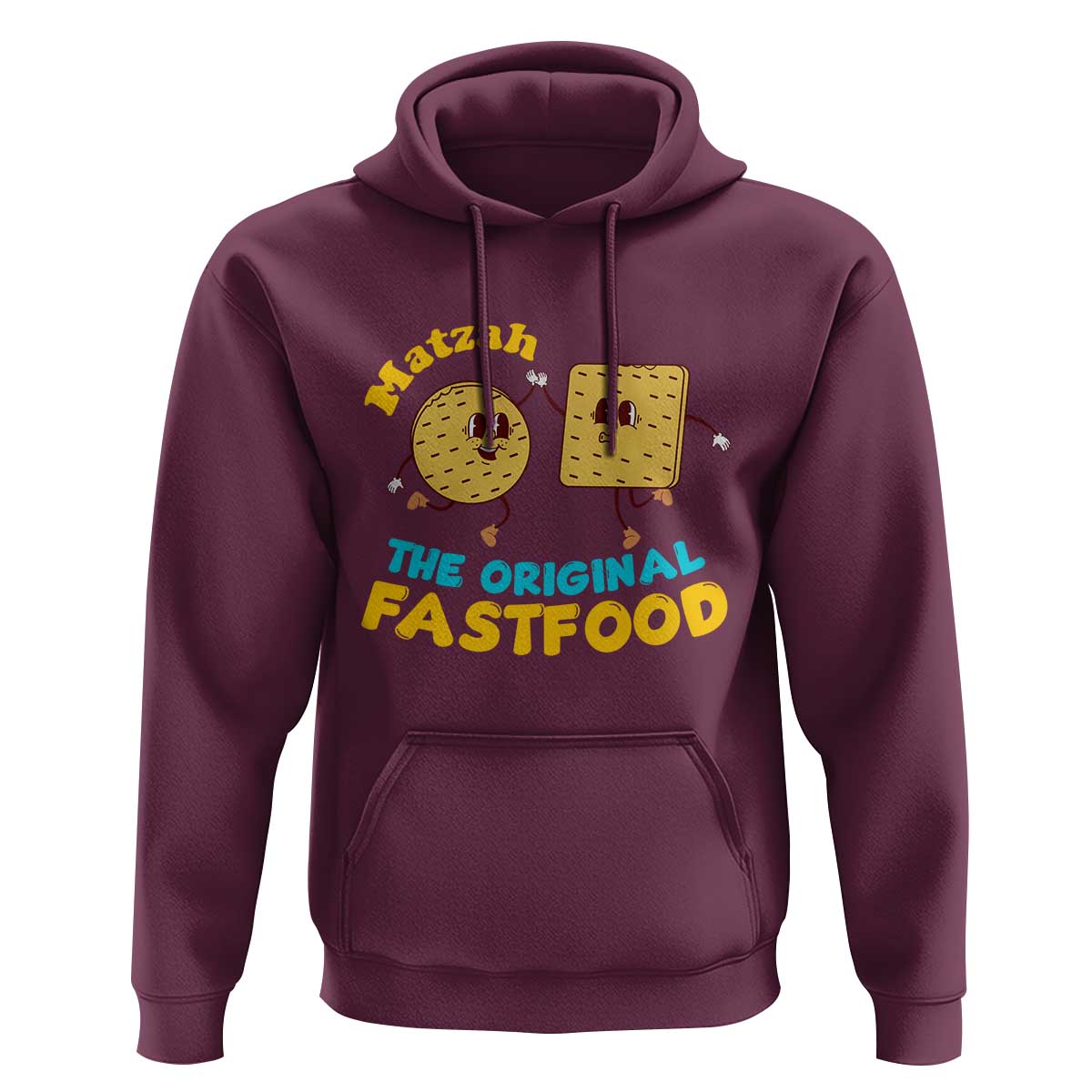 Funny Passover Matzah Hoodie The Original Fast Food Seder Jewish
