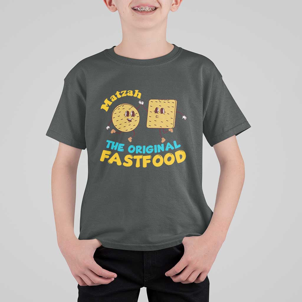 Funny Passover Matzah T Shirt For Kid The Original Fast Food Seder Jewish