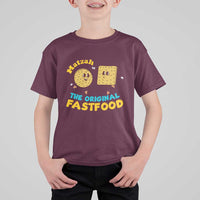 Funny Passover Matzah T Shirt For Kid The Original Fast Food Seder Jewish
