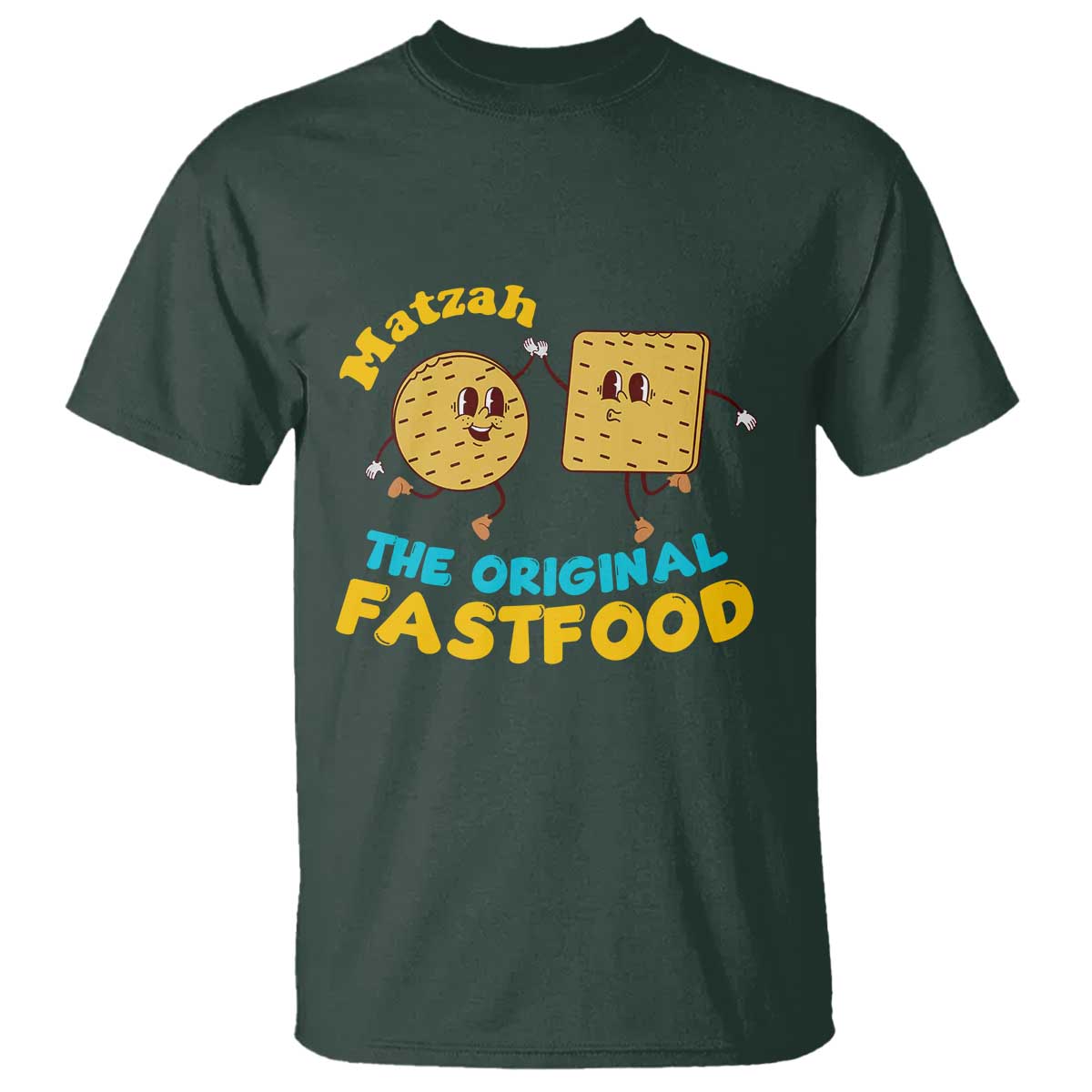 Funny Passover Matzah T Shirt The Original Fast Food Seder Jewish