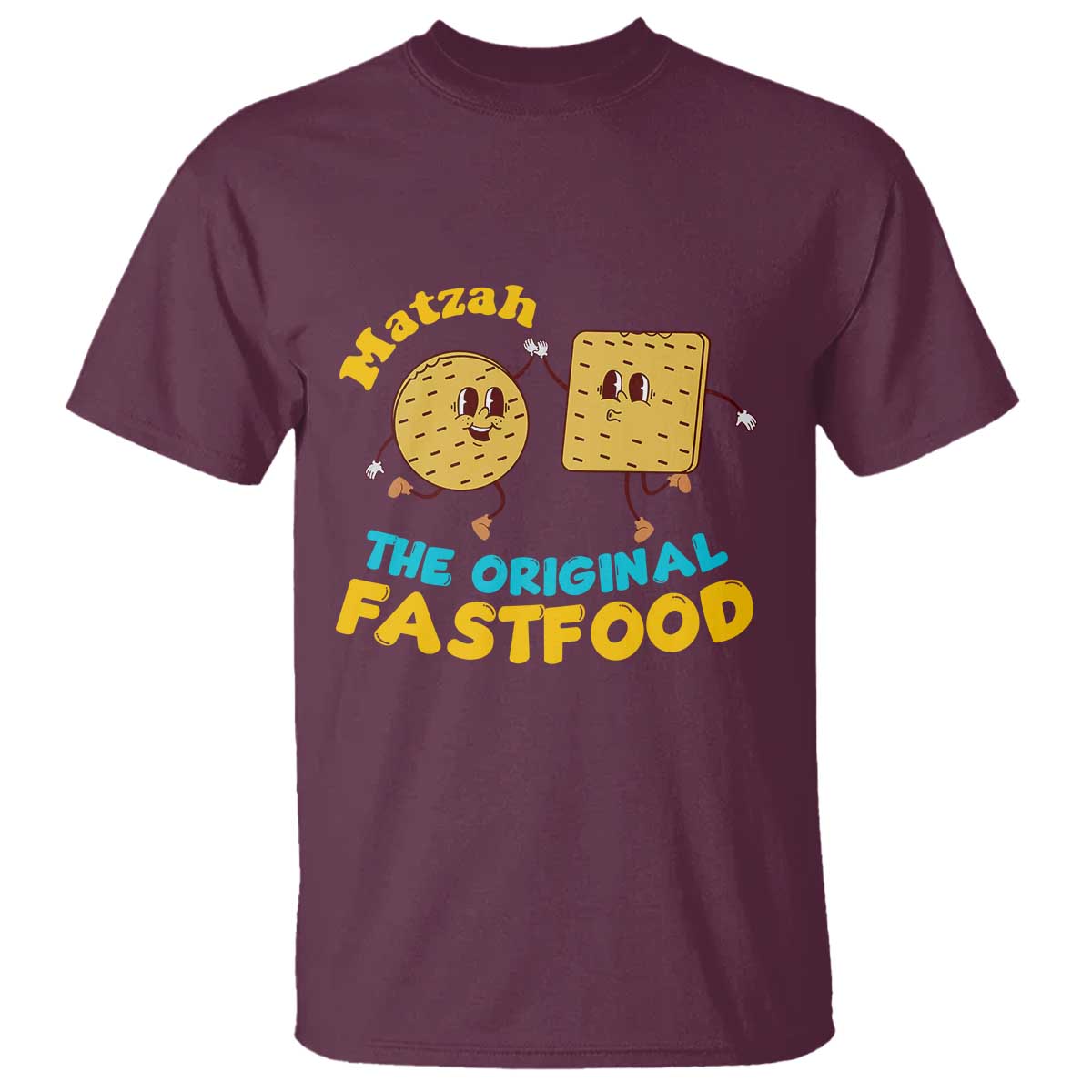 Funny Passover Matzah T Shirt The Original Fast Food Seder Jewish
