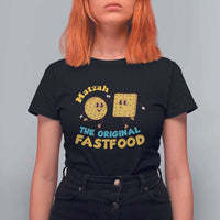 Funny Passover Matzah T Shirt For Women The Original Fast Food Seder Jewish