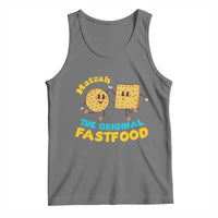 Funny Passover Matzah Tank Top The Original Fast Food Seder Jewish