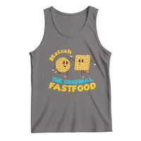 Funny Passover Matzah Tank Top The Original Fast Food Seder Jewish