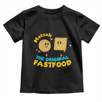 Funny Passover Matzah Toddler T Shirt The Original Fast Food Seder Jewish