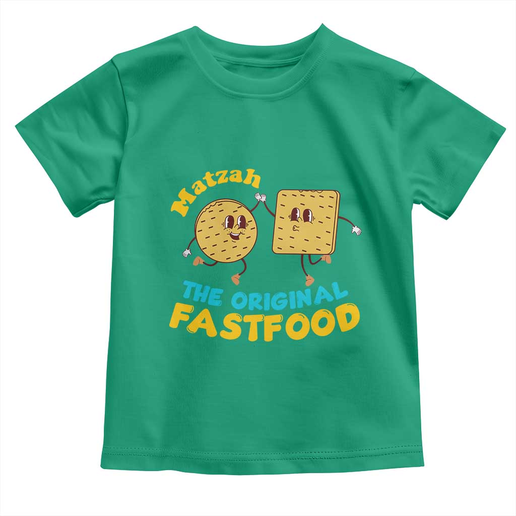 Funny Passover Matzah Toddler T Shirt The Original Fast Food Seder Jewish