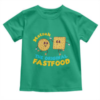 Funny Passover Matzah Toddler T Shirt The Original Fast Food Seder Jewish