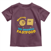 Funny Passover Matzah Toddler T Shirt The Original Fast Food Seder Jewish
