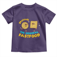 Funny Passover Matzah Toddler T Shirt The Original Fast Food Seder Jewish