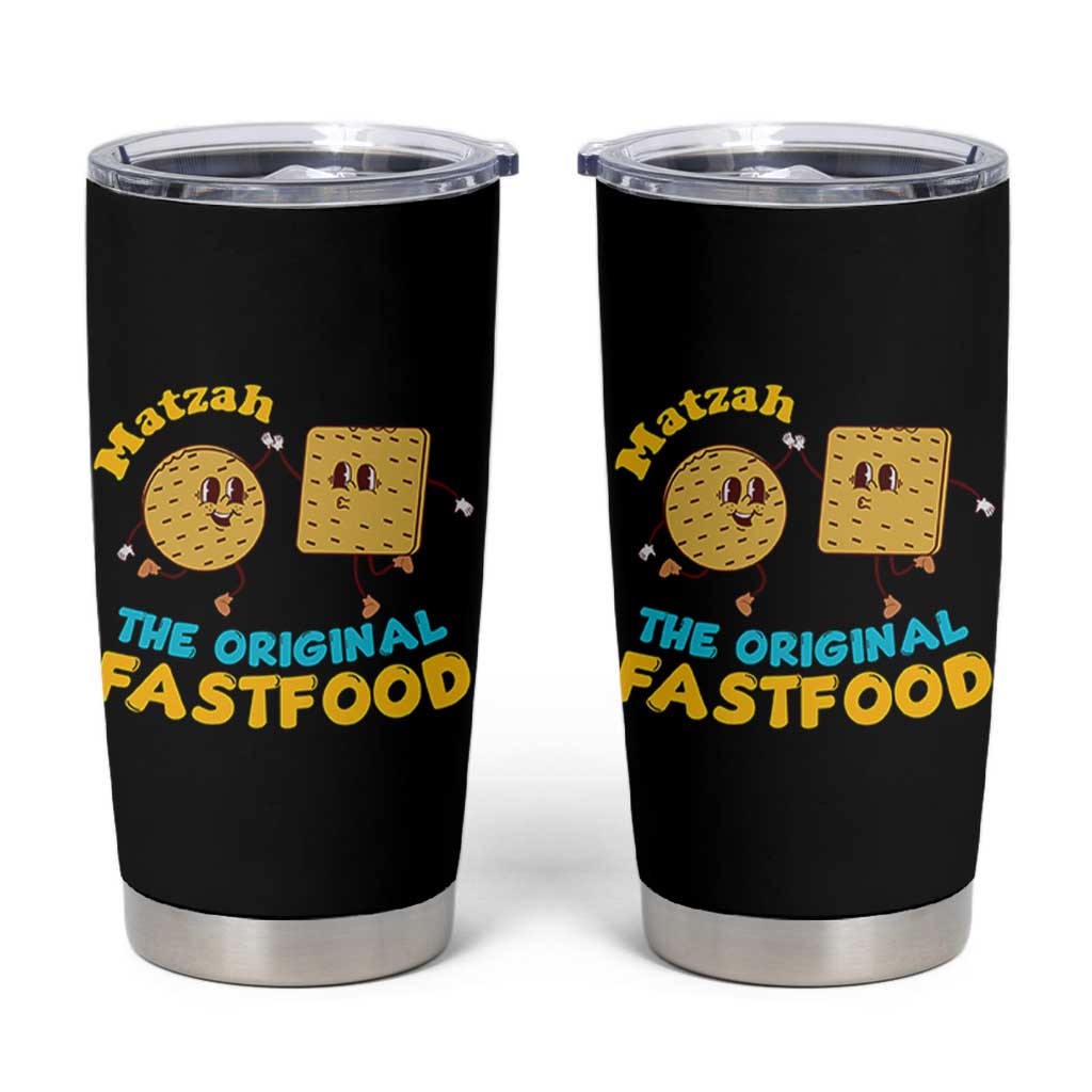 Funny Passover Matzah Tumbler Cup The Original Fast Food Seder Jewish