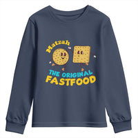 Funny Passover Matzah Youth Sweatshirt The Original Fast Food Seder Jewish