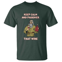 Funny Passover Drinking T Shirt Keep Calm And Passover That Wine Jewish