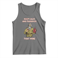 Funny Passover Drinking Tank Top Keep Calm And Passover That Wine Jewish