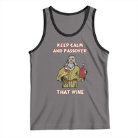 Funny Passover Drinking Tank Top Keep Calm And Passover That Wine Jewish