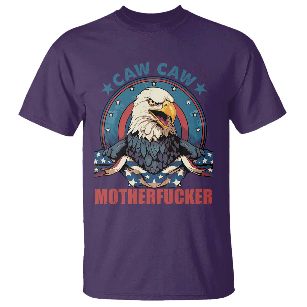 American Eagle T Shirt Caw Caw Motherfucker - Wonder Print Shop