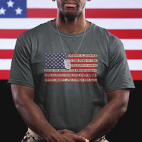 American Patriotic T Shirt I Pledge Allegiance To The Flag Of The USA One Nation Under God TS02