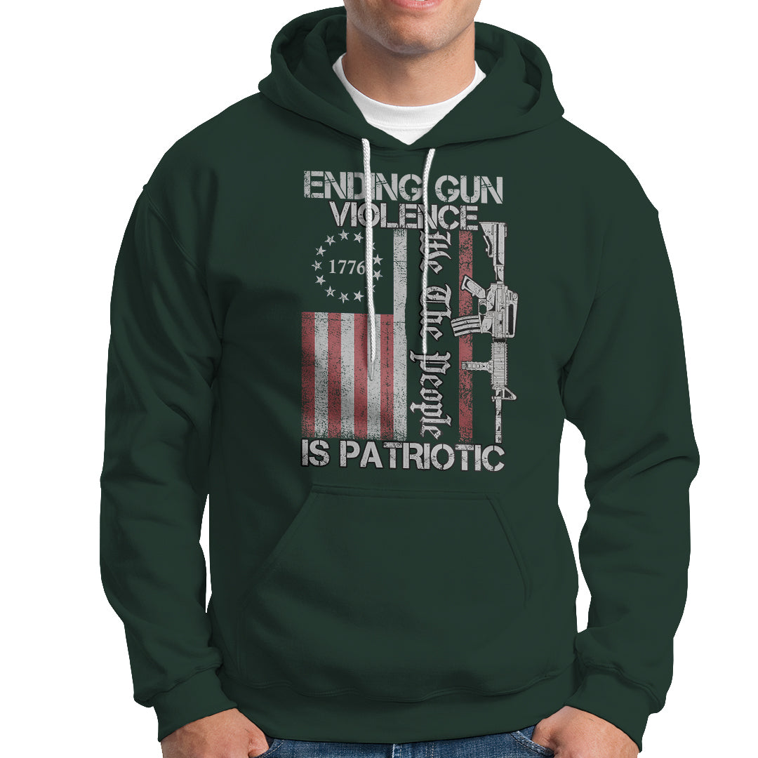 Ending Gun Violence We The People Is Patriotic Hoodie - Wonder Print Shop